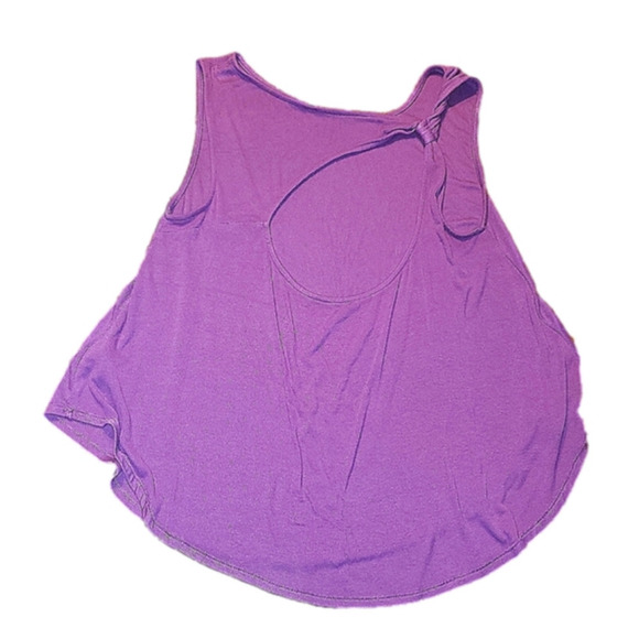 Free People Tops - Free People ribbed twist strap orchid swing tank top open back XS